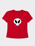 Marcy's Skull Baby Tee