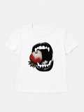 Strawberry Fang Baby Tee