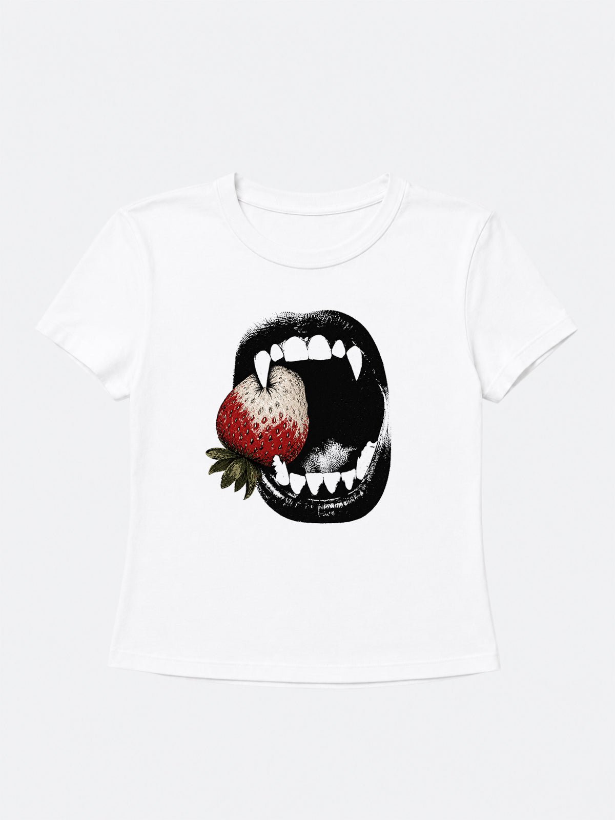 Strawberry Fang Baby Tee