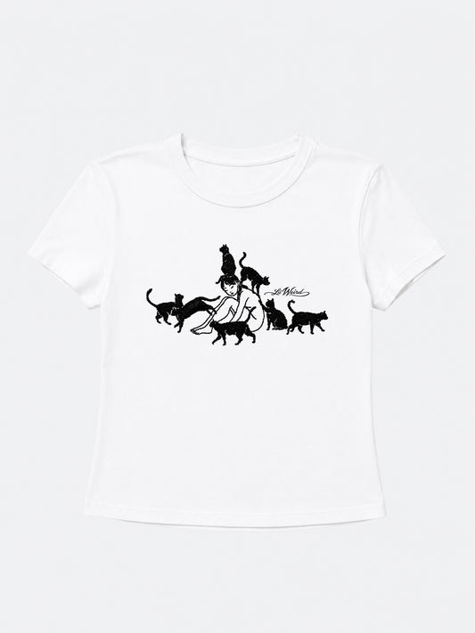 Her Little Shadows Baby Tee