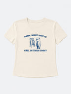 Call In Thicc Baby Tee