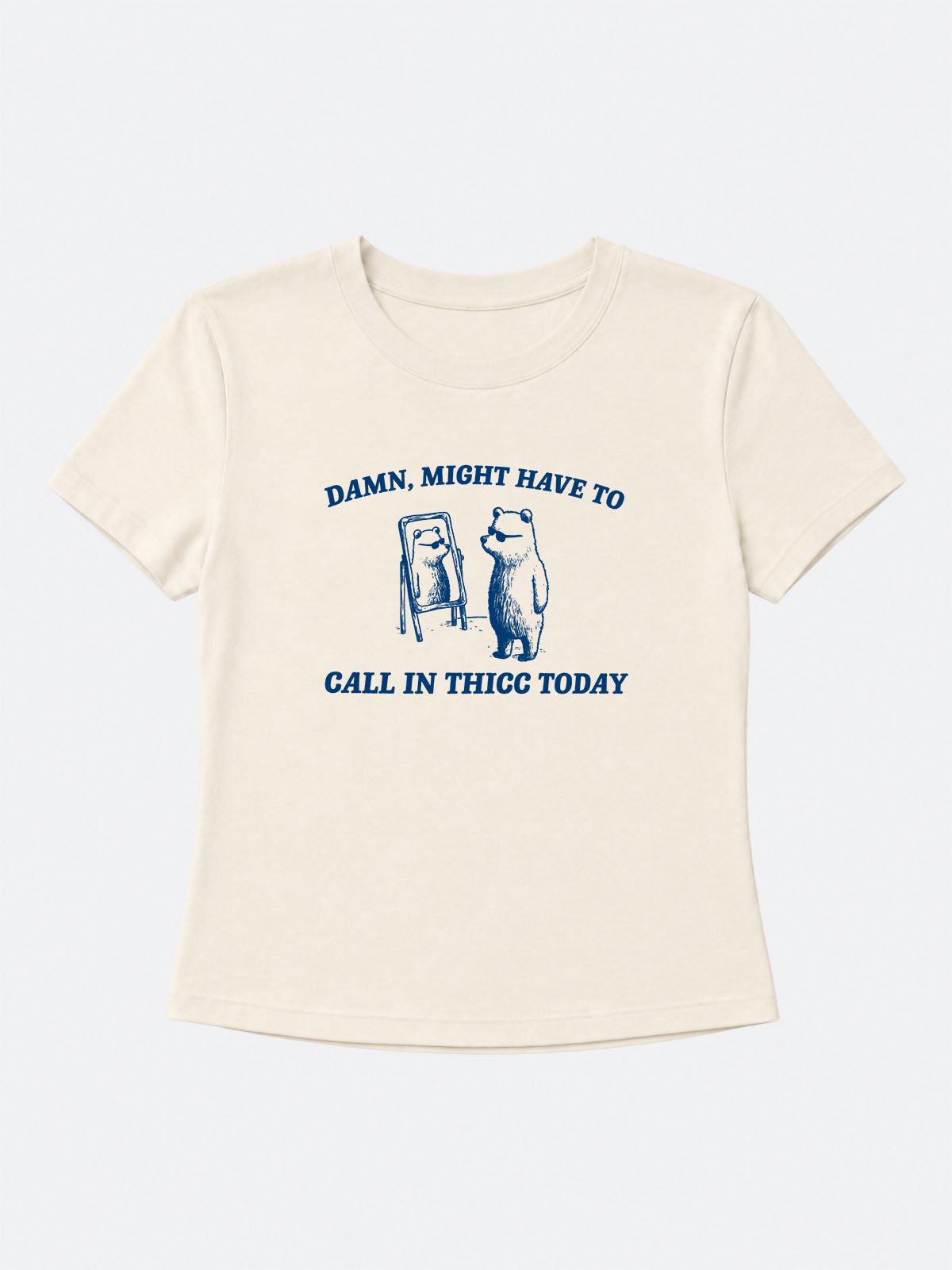 Call In Thicc Baby Tee