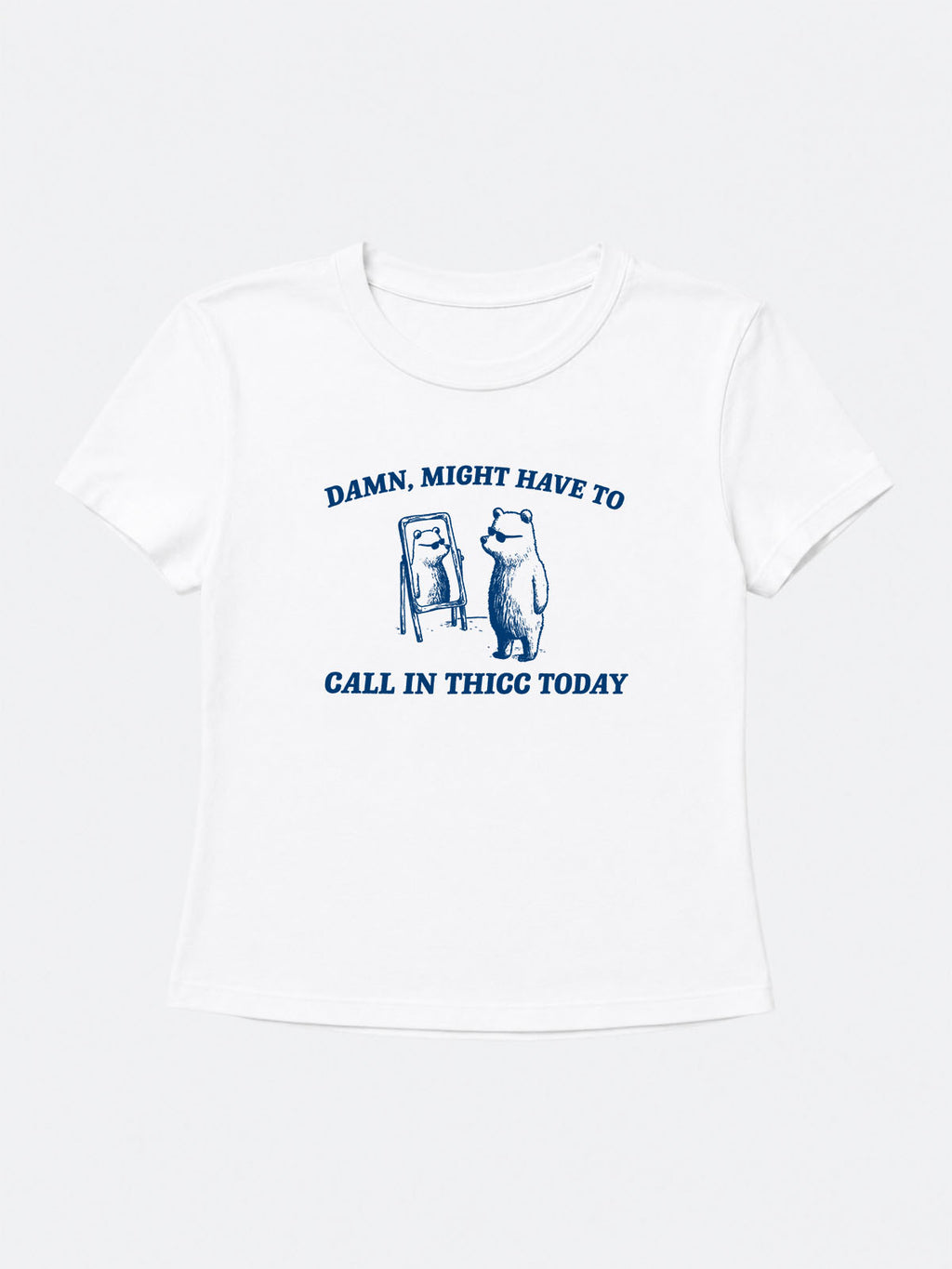 Call In Thicc Baby Tee