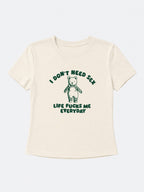 Life Fucks Me Baby Tee