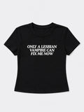 Lesbian Vampire Baby Tee
