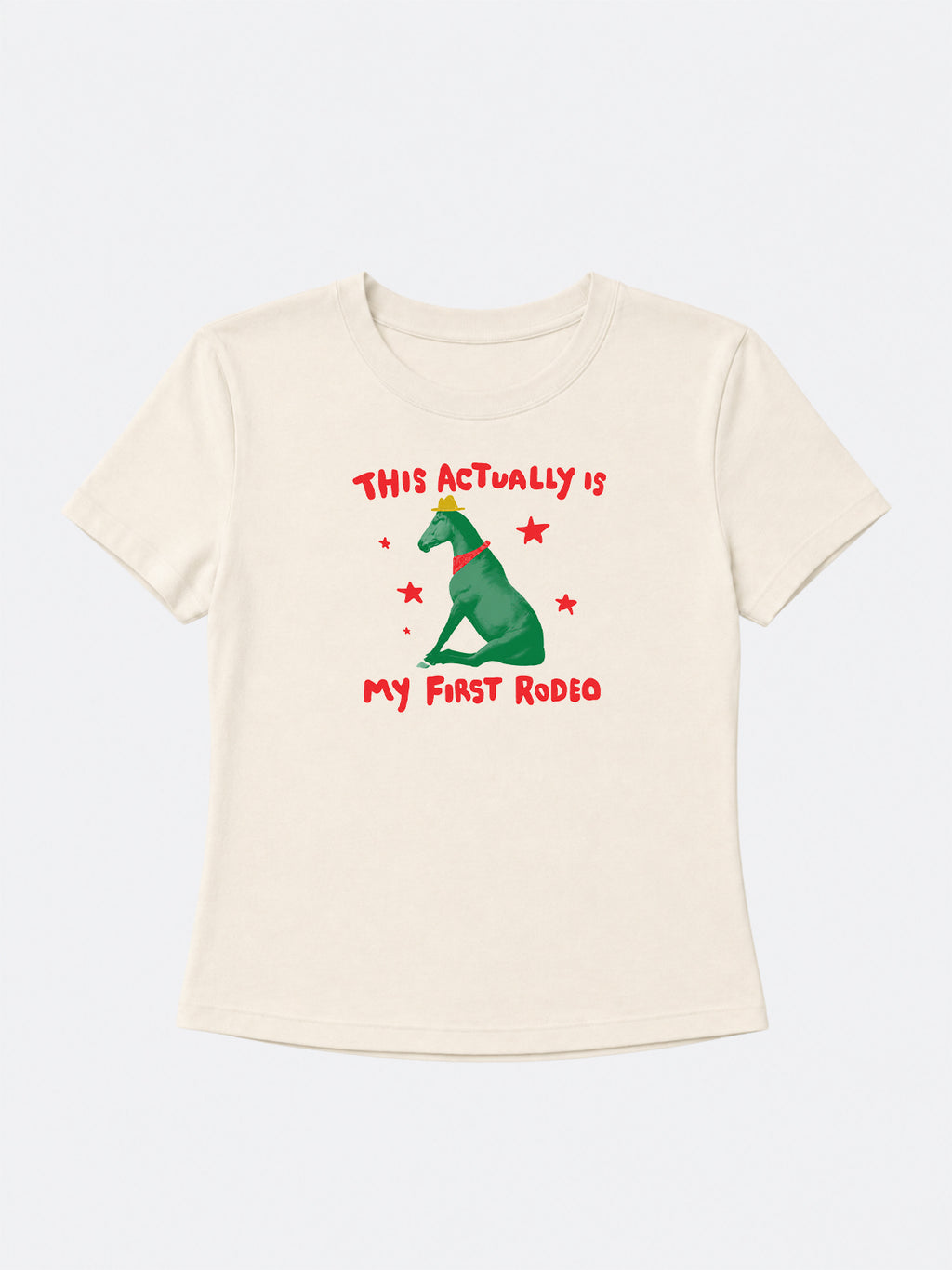 This Actually Is My First Rodeo Baby Tee