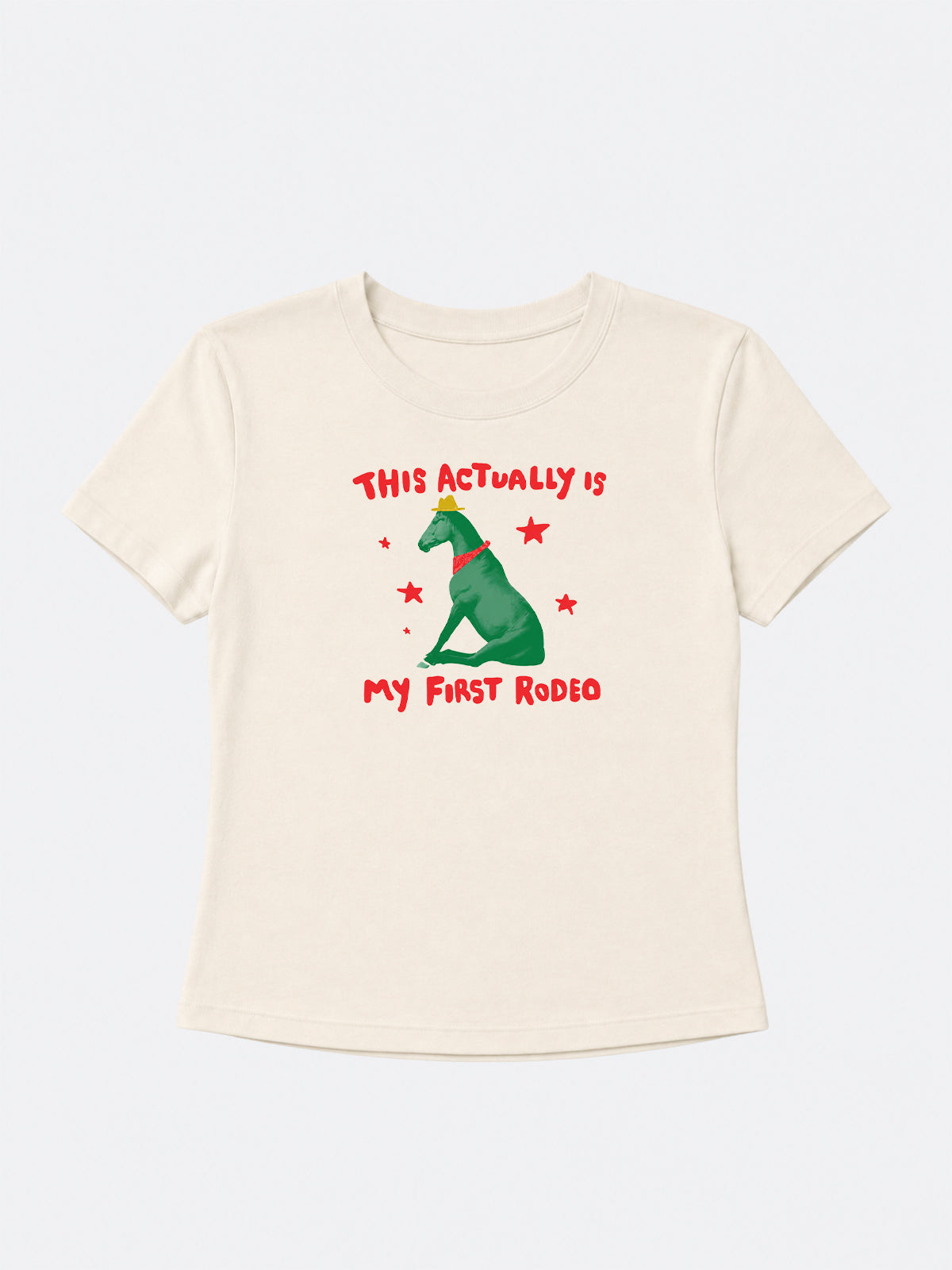 This Actually Is My First Rodeo Baby Tee
