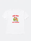 Red Hot Silly Peppers Baby Tee
