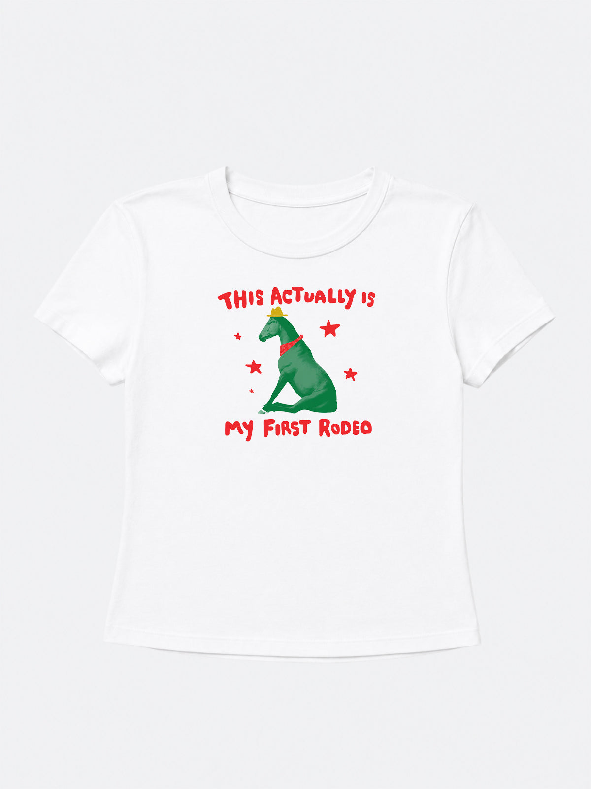 This Actually Is My First Rodeo Baby Tee
