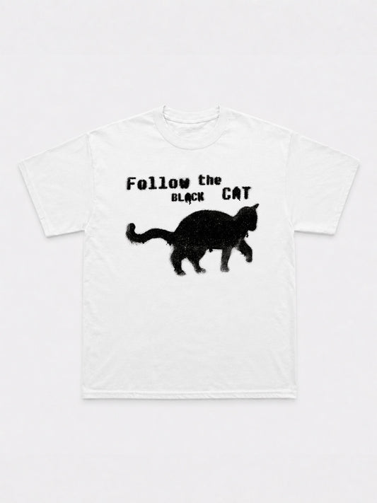 Follow The Black Cat T-Shirt