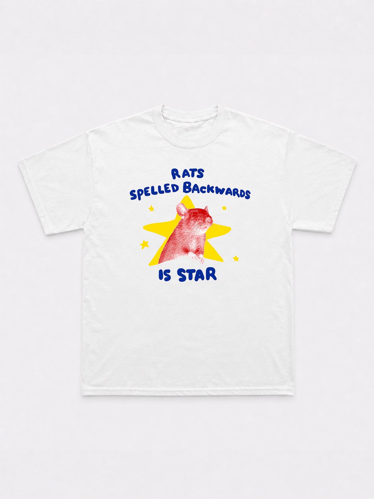 Rats Spelled Backwards Is Star T-Shirt