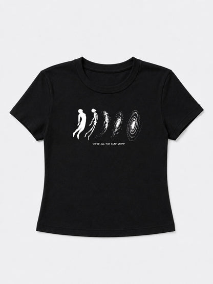 We're All The Same Stuff Baby Tee