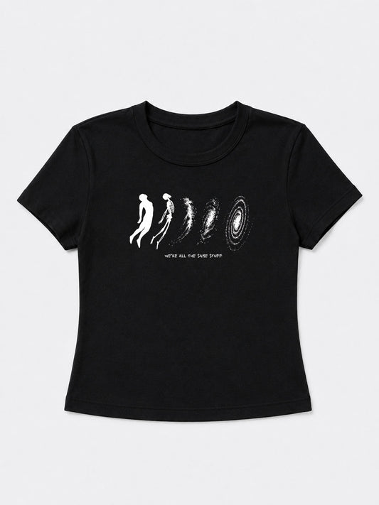 We're All The Same Stuff Baby Tee