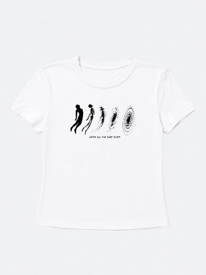 We're All The Same Stuff Baby Tee