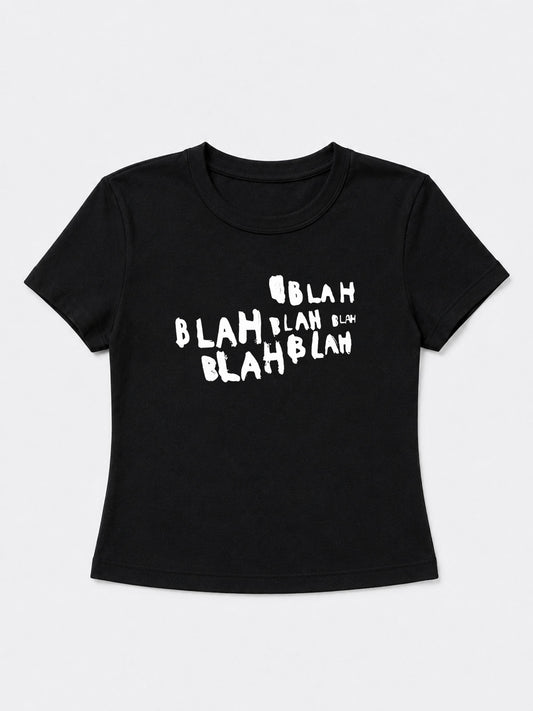 Blah Blah Blah Baby Tee
