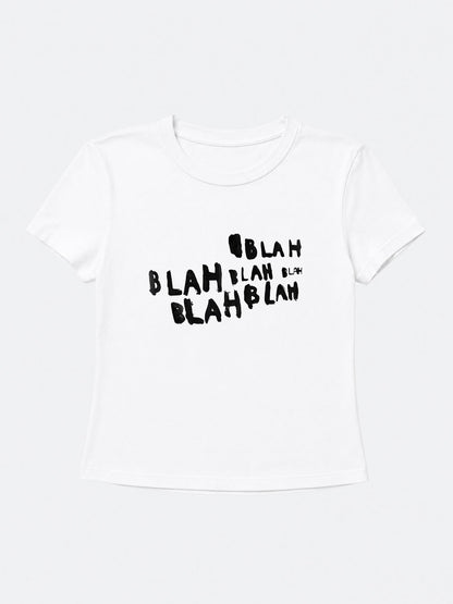 Blah Blah Blah Baby Tee