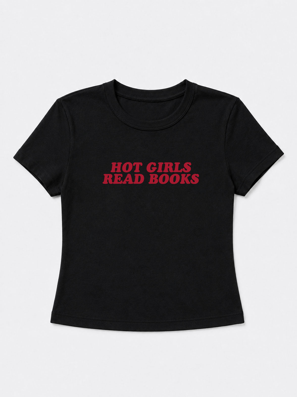 Hot Girls Read Books Baby Tee