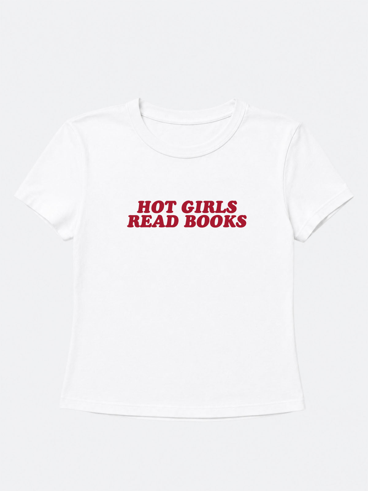 Hot Girls Read Books Baby Tee