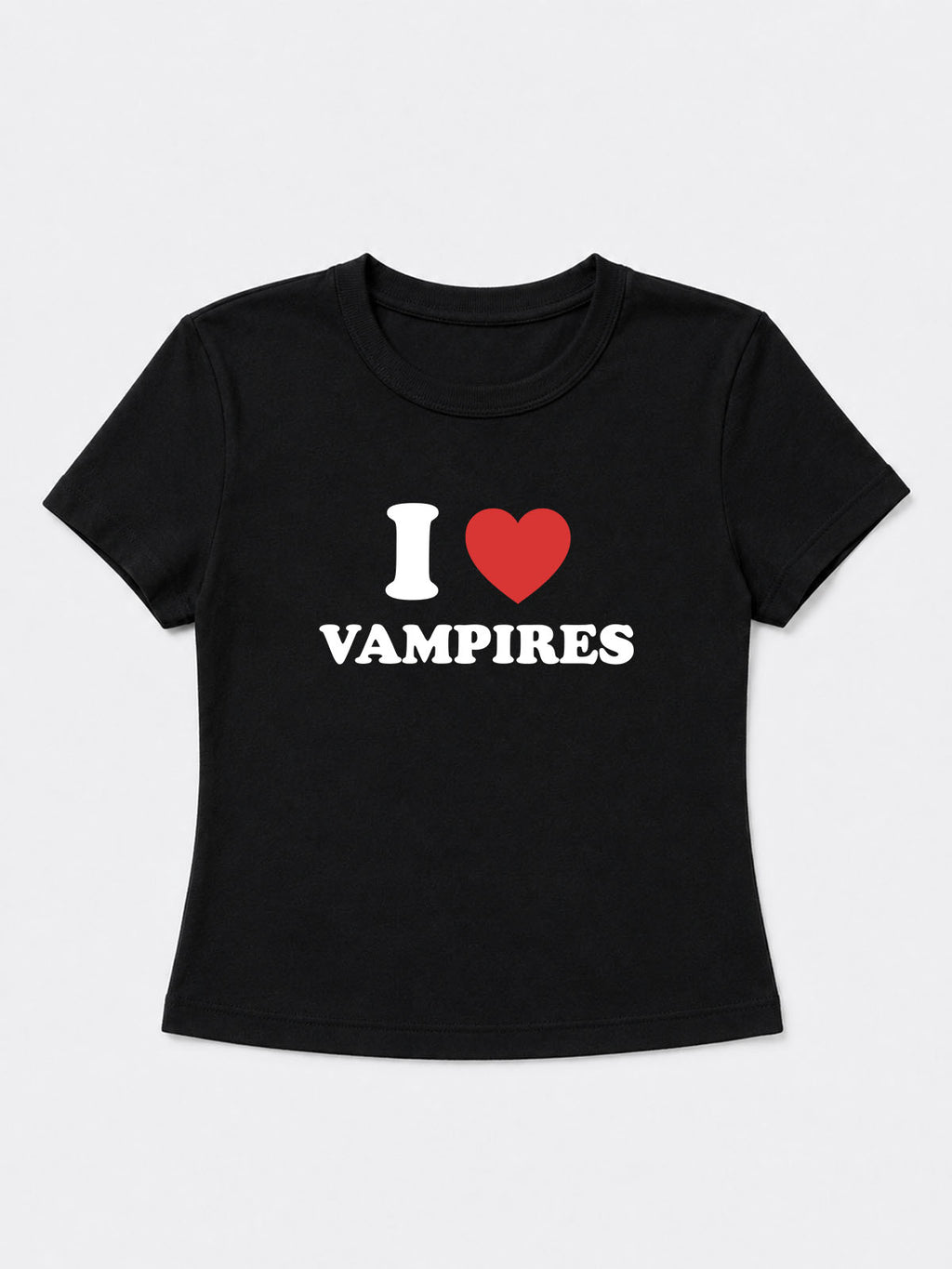 I Heart Vampires Baby Tee