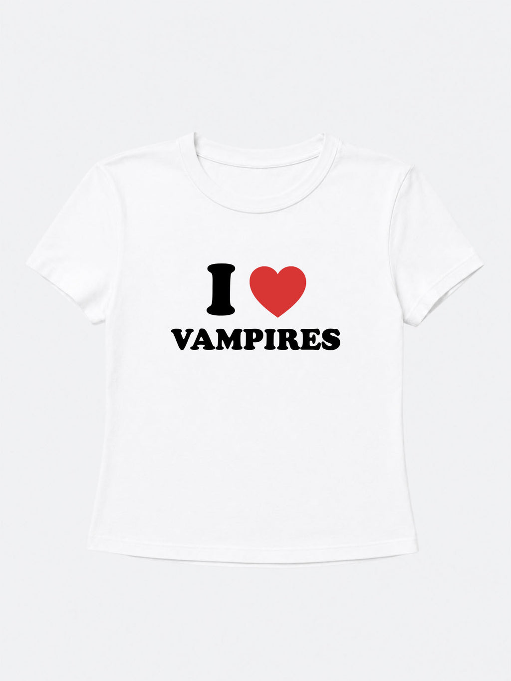 I Heart Vampires Baby Tee