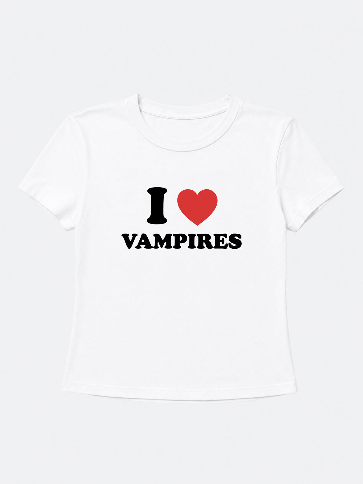 I Heart Vampires Baby Tee